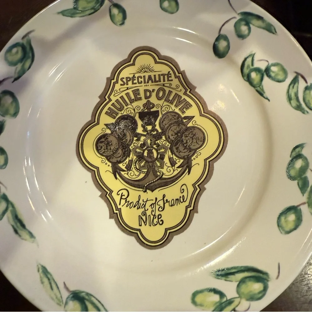 Rosanna Huile d’Olive-Appetizer/Salad Plates set of 4